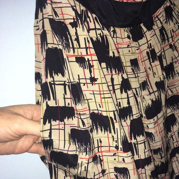 CLOSET CLOSING! Anthro Burlapp strapless dress EUC - Picture 3 of 8